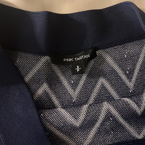 Pink Tartan - Blue & Chevron Zigzag Align Skrit - Picture 3 of 5